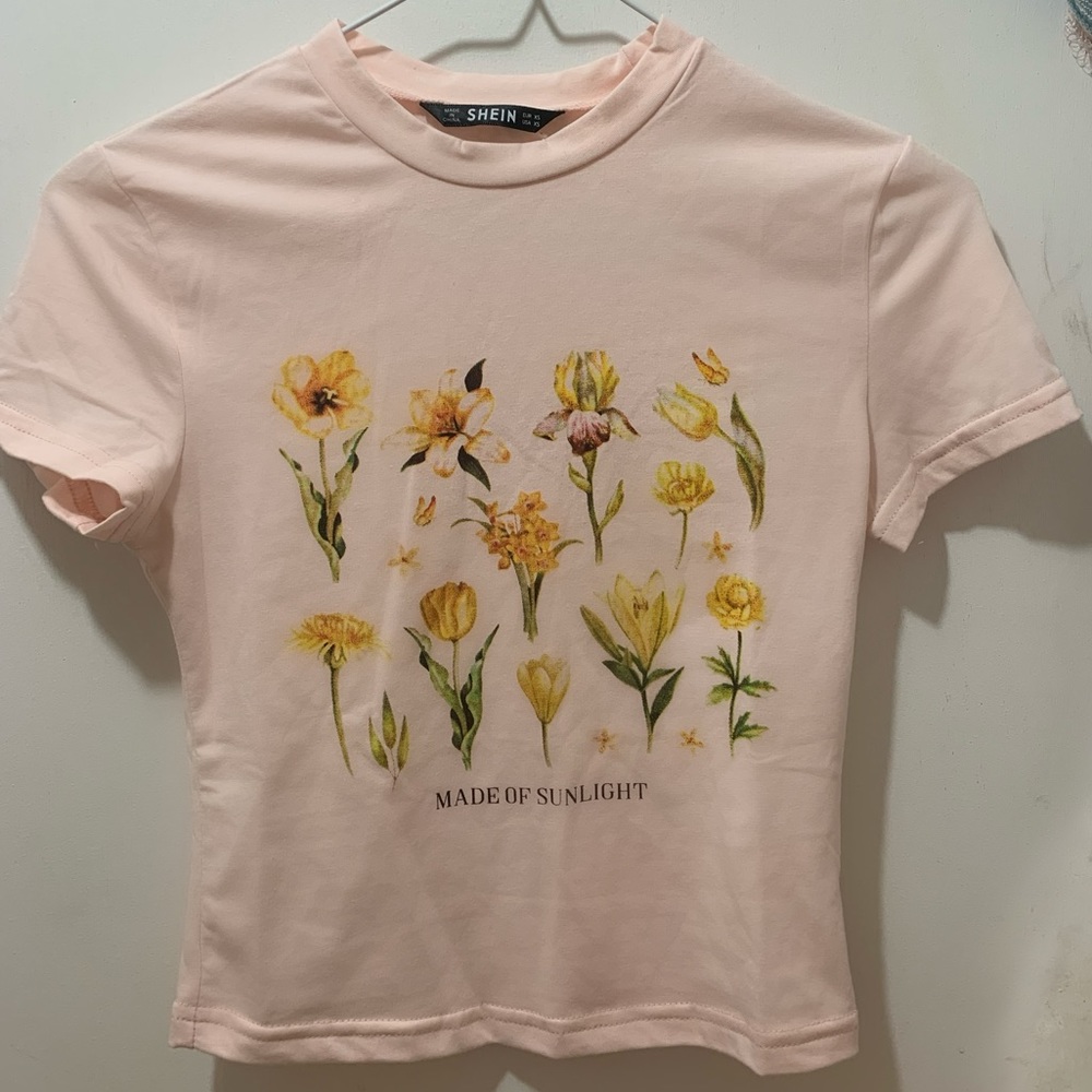‼️FINAL PRICE‼️ Pink Graphic Baby Tee